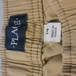 Boy's shorts, from PLACE, Size 14, beige khaki